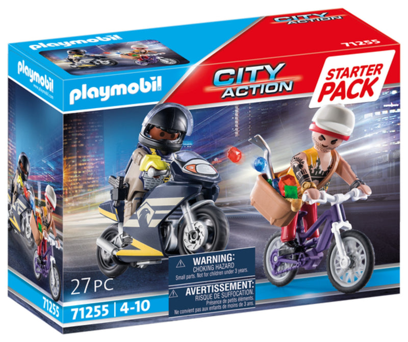 Playmobil 71255 City Action Starter Pack Fuerzas Especiales Y Ladrón