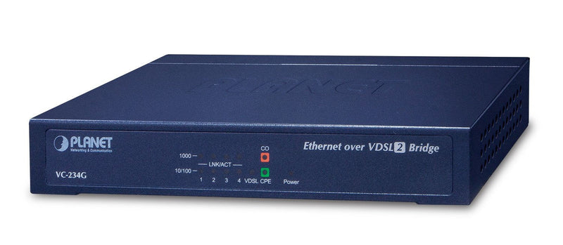 Planet VC-234G Repetidor And Transceptor 1000 Mbit/S Puente Wi-Fi Black