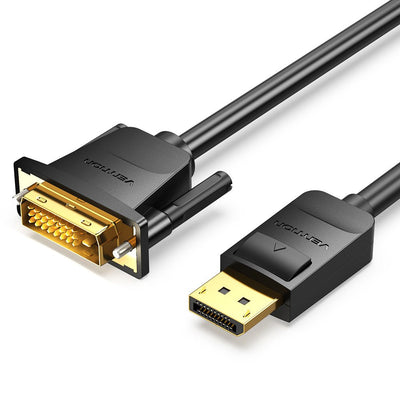 Vention Cable Converter Hafbg DisplayPort Male DVI Male 1.5M Black — image 1