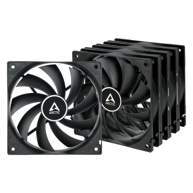 Arctic Fan 120 * 120 * 25 F12 Value Pack Black (5 Pieces