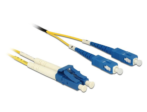 Delock Cable Fibre Optic Lc Sc Singlemode OS2 1M — image 1