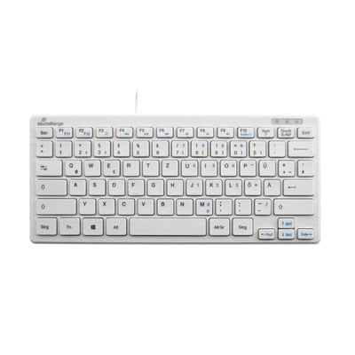 Mediarange Keyboard German MROS113 USB Qwertz White