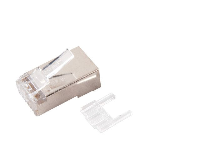 RJ45 Connector Male STP, CAT.6, VPE100