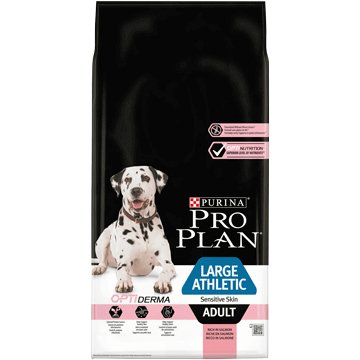 Alimento Seco Perros Purina Sensitive Skin Large Athletic Adult Salmón 14KG — image 1
