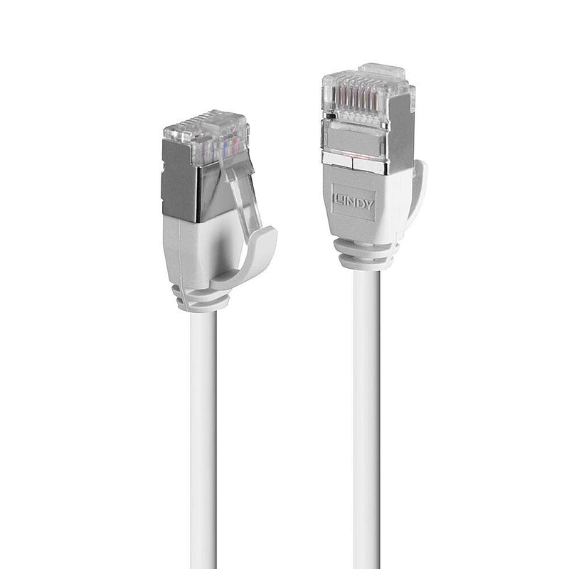 Lindy Network Cable CAT.6A F UTP Ultra Slim Grey 1M