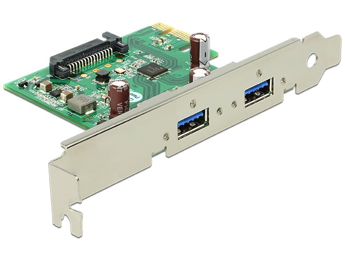 Delock 89391 Pci Express X1 Card 2 X USB 3.0