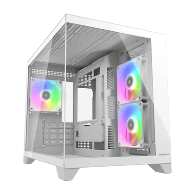 Cougar PC Case Semitorre FV150 Mini RGB White — image 1