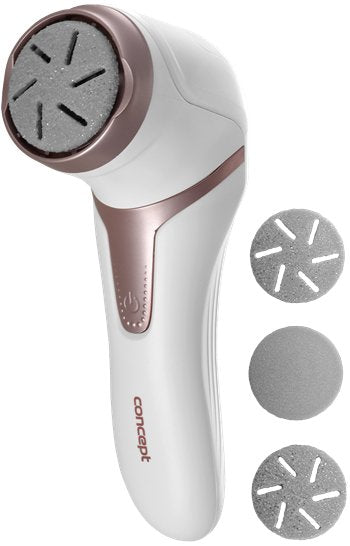 Concept PN3000 - File Eléctrica Talón, Rechargeable 3 Forros Intercambiables, Colour White — image 1