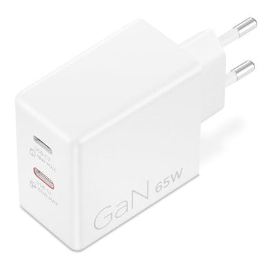 Lenovo Accessories Dual USB-C 65W GaN Power Adapter Wh-eu — image 1
