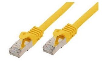 Shiverpeaks Basic-s Network Cable Yellow 0,25M CAT.7 S/FTP (s-STP)