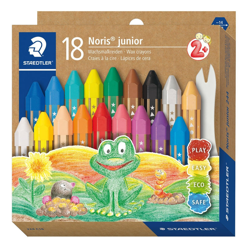 Staedtler Ceras Noris Junior Extra Thick Colours Surtidos Case 18U-