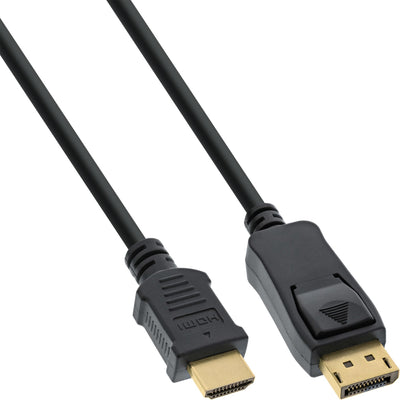 Inline Cable DisplayPort a HDMI Black 2M — image 1