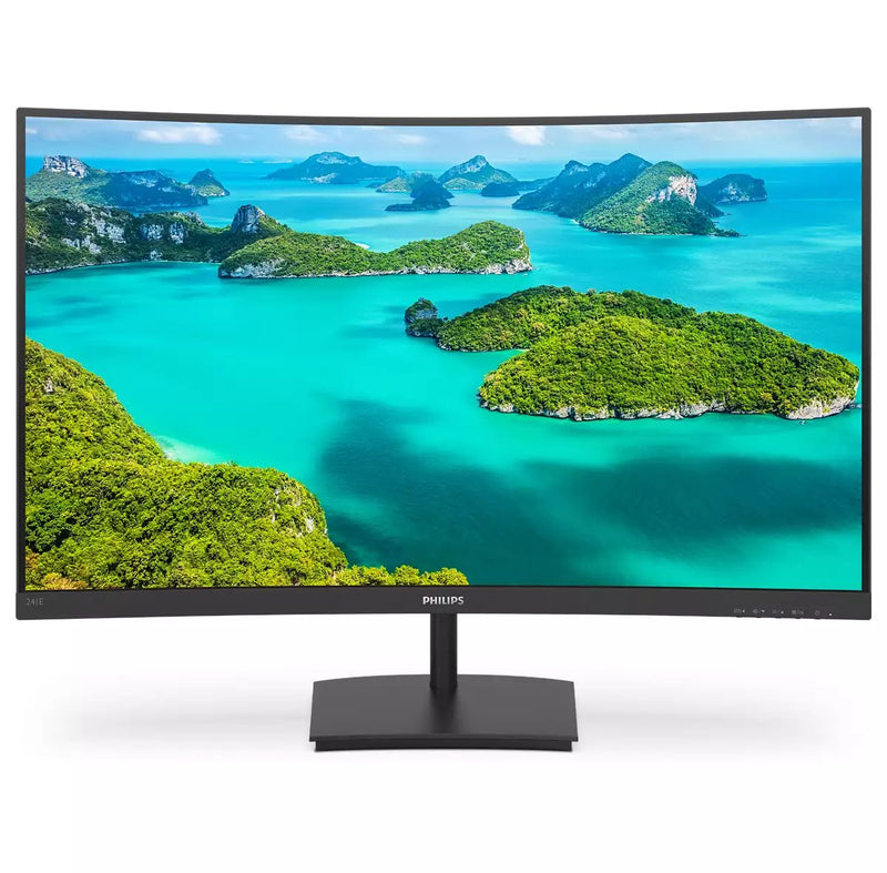 Philips Monitor Curved E-line 241E1SC 23.6' Full HD Black