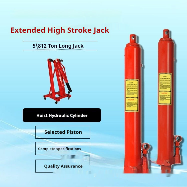 Harvester Jack Heavy-duty Height-adjustable Hydraulic Cylinder With Single Or Double Pump