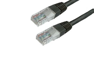 Mediarange Patchkabel RJ45 U/UTP C5E 2.0M (UTP) Black — image 1