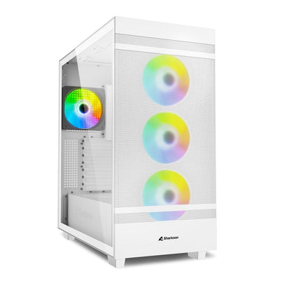 Sharkoon PC Case Rebel C50 RGB ATX Full Tower White 4044951038251 — image 1