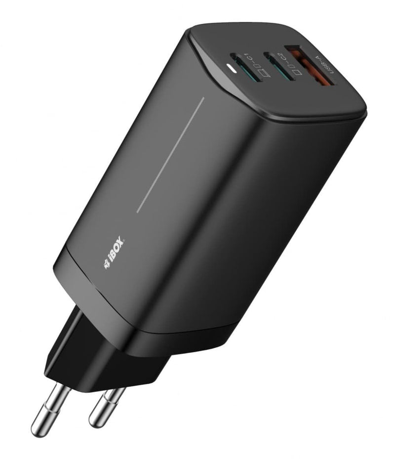 Ibox C-65 Black Charger Universal GaN 65W