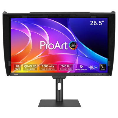 ASUS Monitor Proart OLED PA27USD 26.5 3840 X 2160 Pixels 4K Ultra HD Qd-oled Black — image 1