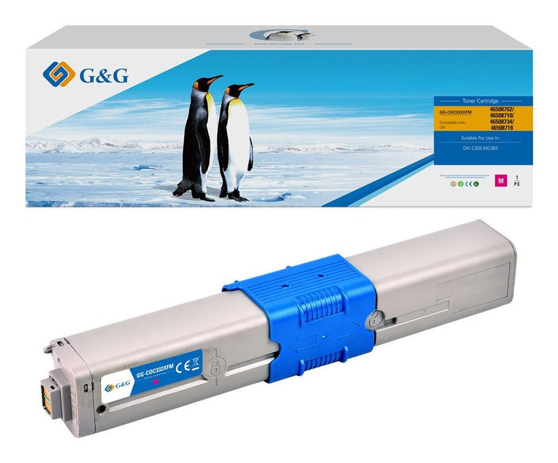 G&g Xl-toner Compatible With Oki 46508710/ 46508714