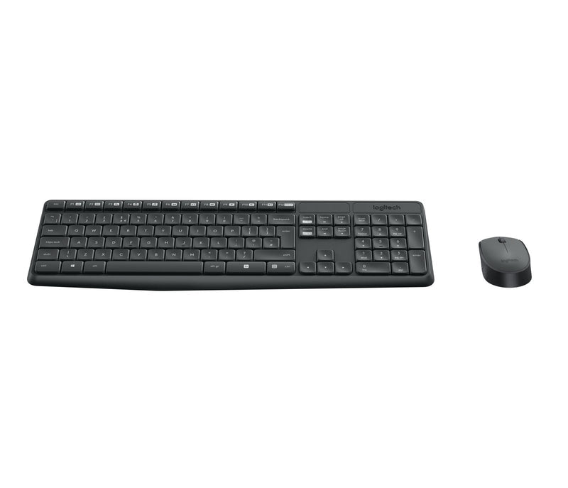 Logitech MK235 Set de Teclado Y Inalámbrico Ratón 2.4GHZ Checo