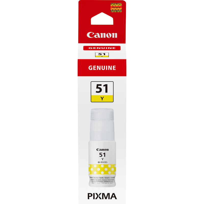 Canon Bottle Genuine Ink GI-51 Yellow