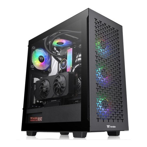 Obudowa - V350 Tg ARGB Air/Black ARGB FAN*3