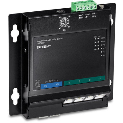 Trendnet Switch 6 Ports Industrial Gigabit PoE + TI-PG62F — image 1