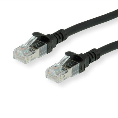 Roline Network Cable CAT.6 S FTP (pimf), Component Level, Lsoh, Black 1M — image 1
