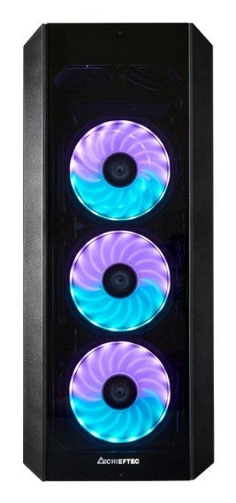 Chieftec PC Case Scorpion Iii, Black Glass Tempered