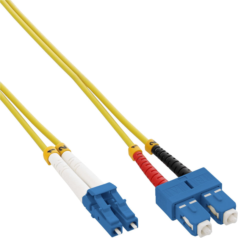 Inline Cable Dúplex Fibre Optic , Lc/Sc, 9/125 ?m, OS2, 7,5M