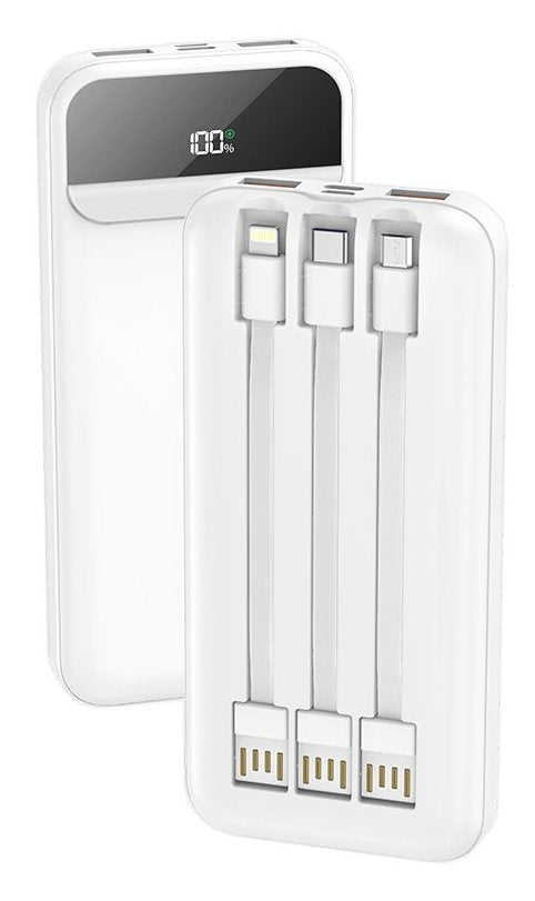 Cool Batera External Power Bank 10.000MAH Charging Rpida 22.5W (3 Cable