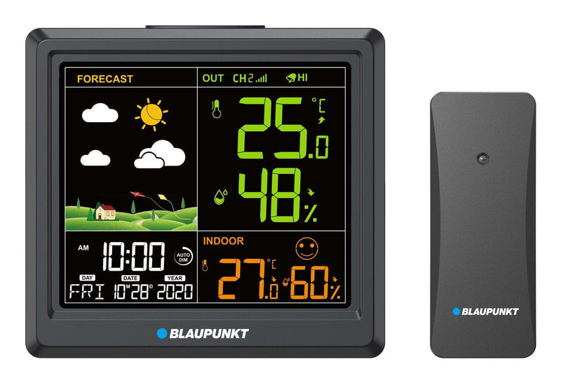 Blaupunkt Estación Meteorológica WS25BK Black