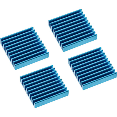Inline Aletas Enfriamiento Autoadhesivas Disipador Calor RAM 4 Pieces — image 1