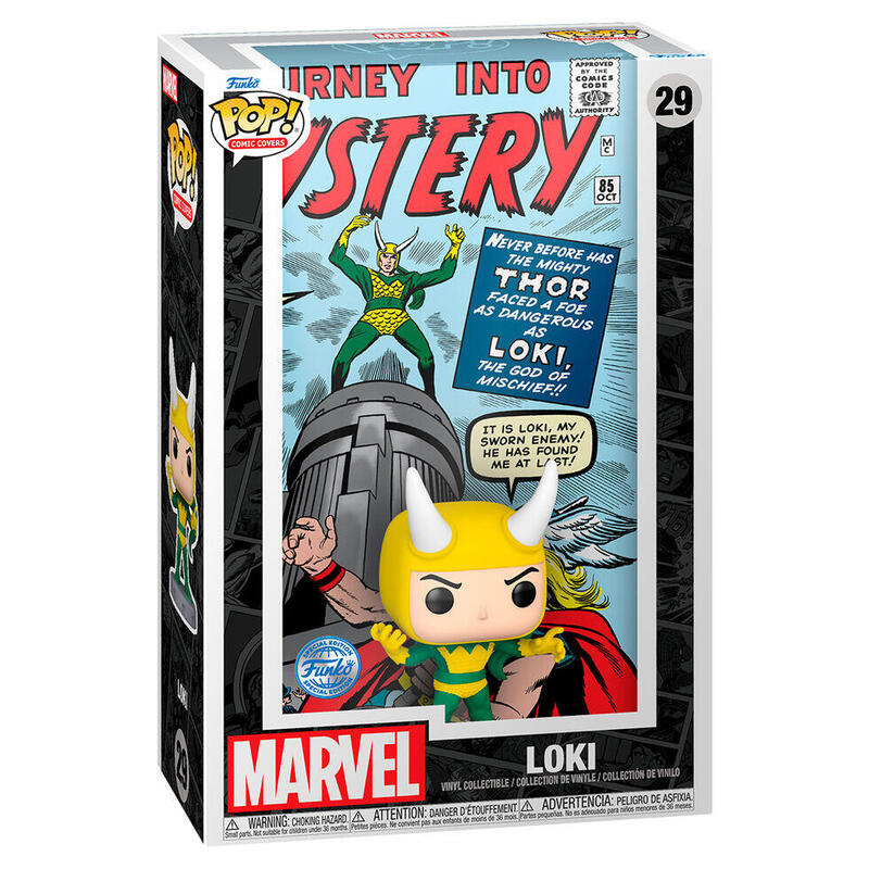 Figure Pop! Comic Cover Marvel Loki Exclusive