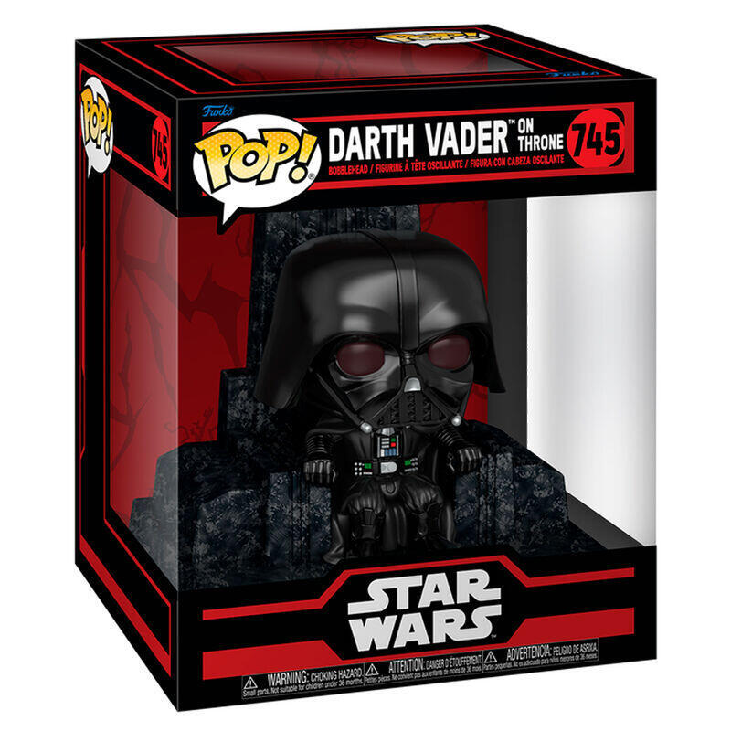Figure Pop Deluxe Star Wars Darth Vader On Throne