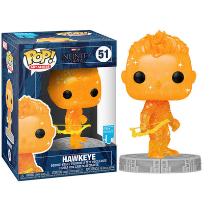 Figure Pop Marvel Infinity Saga Hawkeye Orange — image 1