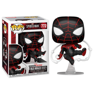 Figure Pop Marvel Spiderman Miles Morales Advanced Tech Suit — image 1