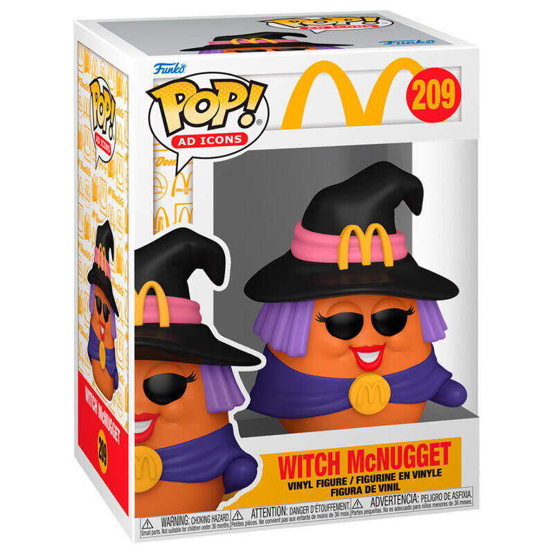 Figure Pop Mcdonalds Nugget Buddies Witch