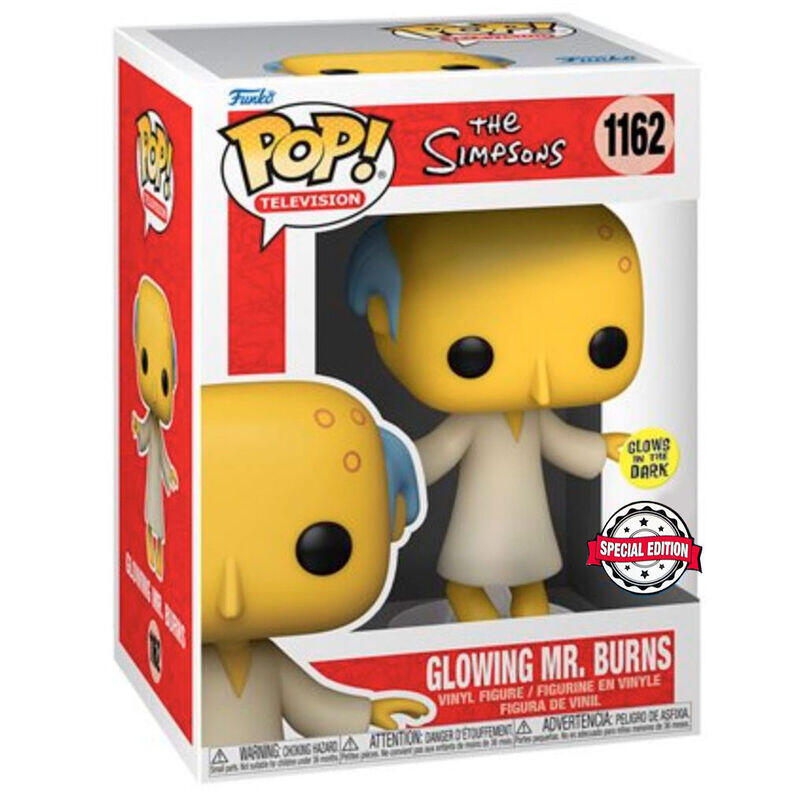 Figura Pop Simpsons Glowing Mr.burns Exclusive