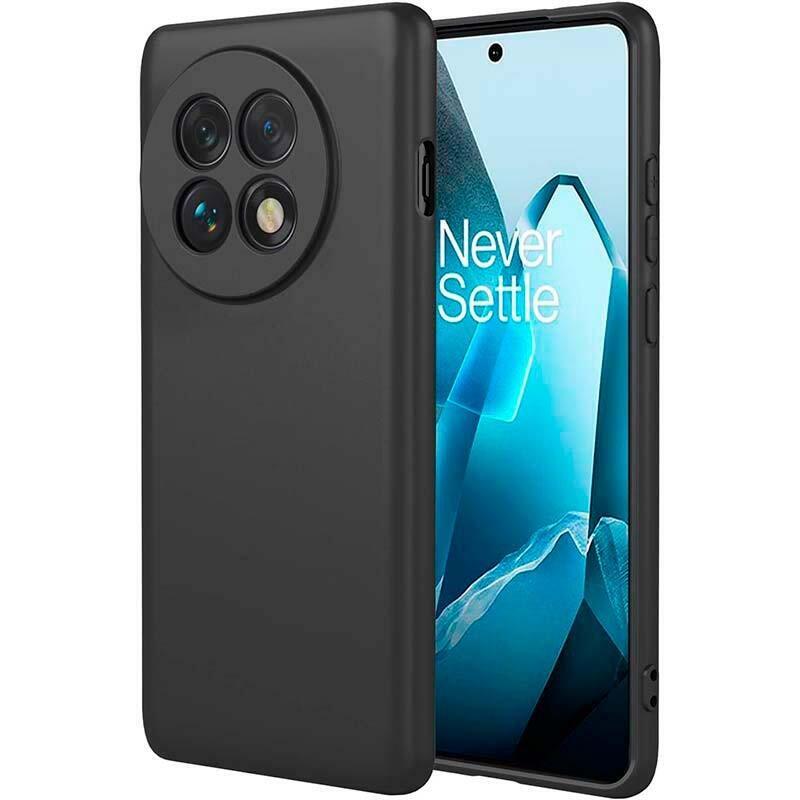 Case Oneplus 13R 5G Square Liquid Premium Black
