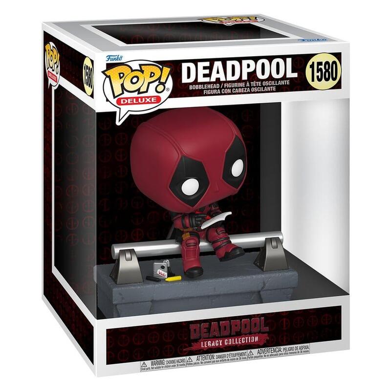 Funko Pop Deluxe Marvel Deadpool On Bridge