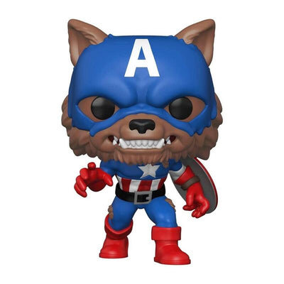 Funko Pop Marvel Capitan America Capwolf Edition Limitada Exclusiva 55506 — image 1