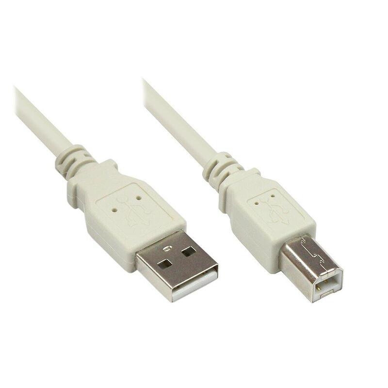 Good Connections USB 2.0 Cable a-b Grey 1M