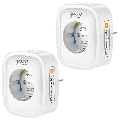 Gosund SP1-H Homekit 16A Pack 2 White - Plug Smart — image 1