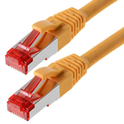 Helos Network Cable S/FTP CAT.6 Yellow 10,0M — image 1