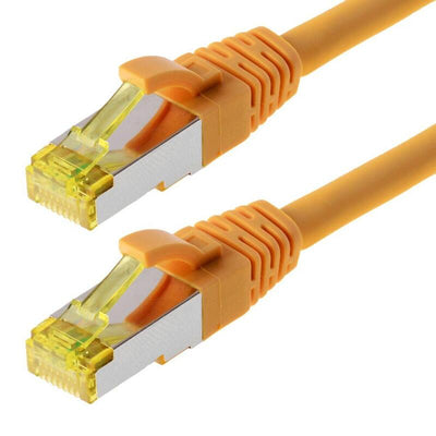 Helos Network Cable S/FTP CAT.6A Yellow 5,0M — image 1