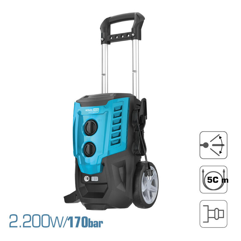 Koma Tools Hidrolimpiadora 2.200W 170 Bar