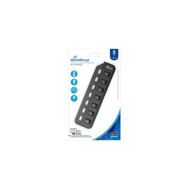 Mediarange Hub USB 2.0 7x USB 2.0