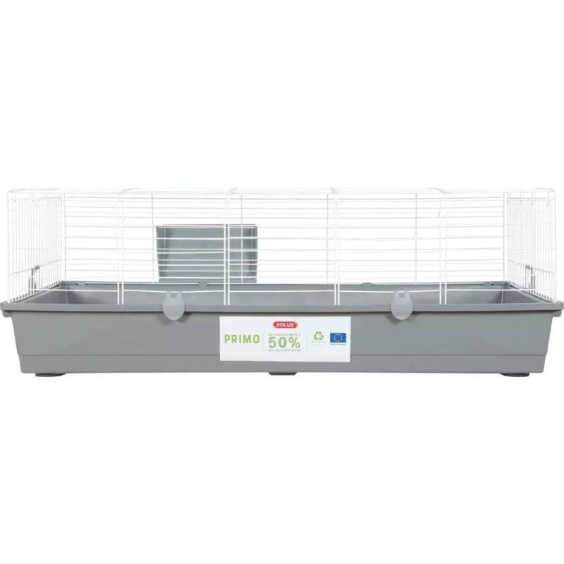 Zolux Cage Primo 120CM - Rodent Cage - Blanco Y Gris