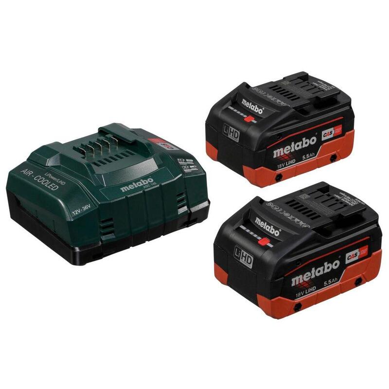 Metabo Set Basico 2X 18V 5,5AH Lihd